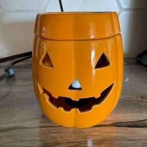 HALLOWEEN JACK O LANTERN WAX BURNER